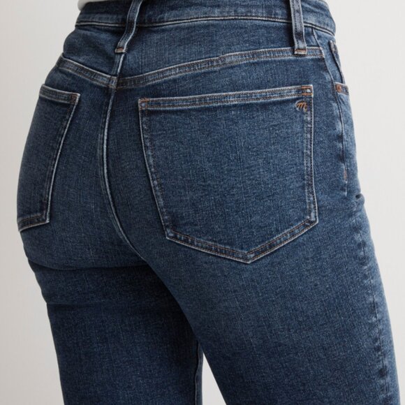 Madewell Skinny Flare Jeans in Alvord Wash: Instacozy Edition, Size 33 - Picture 2 of 5
